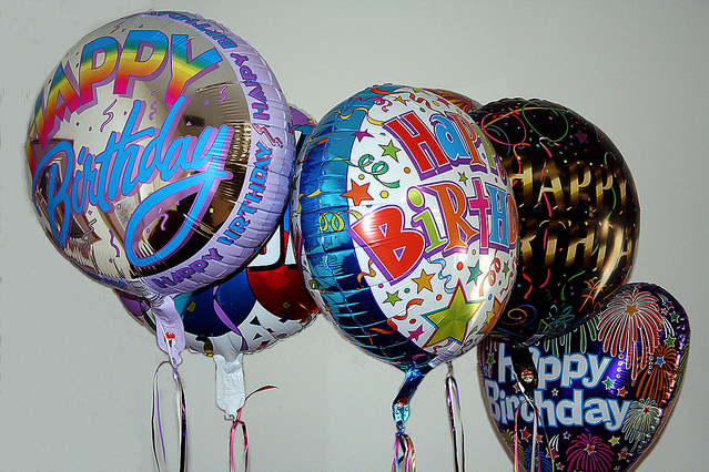 balonky na narozeniny